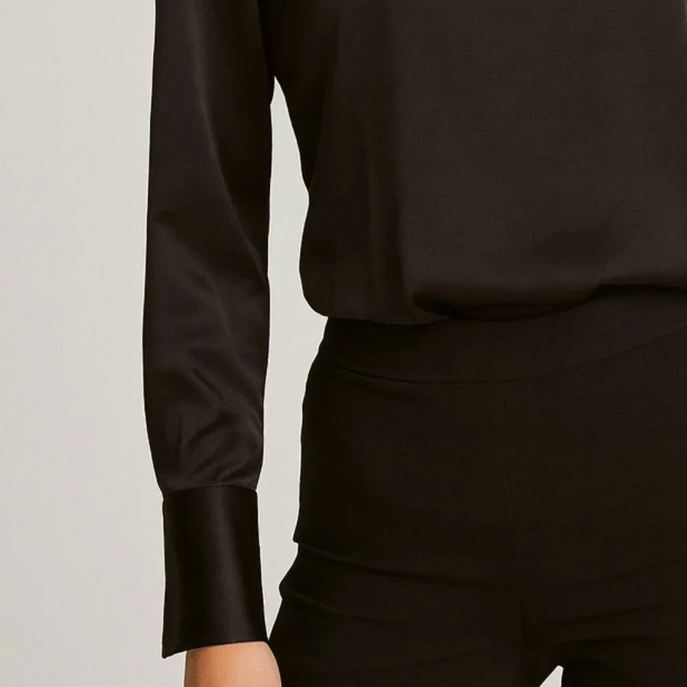 NWT Banana Republic Premium Quality Luxury Classic Blouse - Picture 6 of 10